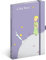 NOTIQUE Notizbuch Liniert mit Gummiband 13x21cm ca. A5, Designer Hardcover Notebook, Notizblock, Notizheft, Journal, Tagebuch für Erwachsene, Damen (Kleiner Prinz)