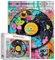Tucocoo Graffiti-Vinyl-Schallplatten-Puzzle, 1000 Teile, Puzzles für Erwachsene, Retro-Street-Kunst-Puzzles für anspruchsvolle Familienaktivitäten, buntes DIY-Handarbeitspuzzle für Heimdekoration,