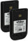 vhbw 2X Akku kompatibel mit Atos Unify Openscape WL4 schnurlos Festnetz Telefon (900 mAh, 3,7 V, Li-Ion) Schwarz