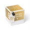 SURPRISA Geschenkbox mit Goldfolie, Rätselbox für Geschenke und Gutscheine zum Valentinstag, Jahrestag, Hochzeitstag für Sie und Ihn, Herzrätsel, Größe M (16cm)