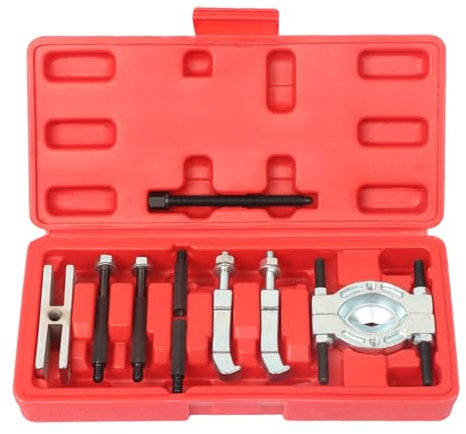 HINAYOSAN 9 Stück Getriebelager Trennwand Abzieher Abzieher Set Nabenachsen Splitter Ritzel Rad Ausbau Backen Heckspiegel