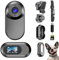 Yeigpzk Mini Body Camera,1080P 64G Wearable Action Body Cam,Thumb Size Hands Free One-Click Filming Body Worn Camera with 360°Rotatable Clip for Work, Travel, Pet Walking