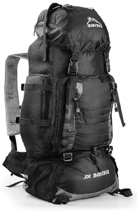 Waterproof Hiking Backpack Large Capacity Trekking Rucksack (90L)