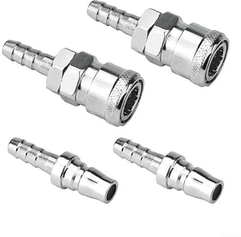 Lot de 4 raccords de tuyau de gaz en cuivre pour barbecue et camping-car