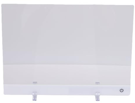 FTVOGUE LED-Notiztafel, Beleuchtete Nachricht, 7-farbiges, Trocken Abwischbares Acrylbrett mit Wiederaufladbarem für und Erwachsene, Home-Office-Partys