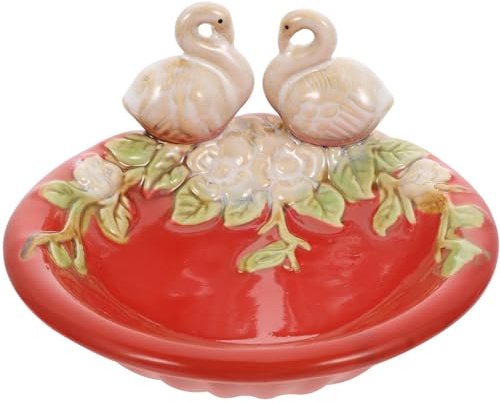 Sewroro Plateau Décoratif Finition Soignée en Céramique Élégant et Délicat pour Rangement de Bijoux et Présentation de Fruits, Multi-Usage pour Décoration Intérieure