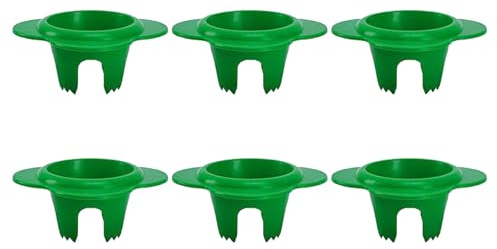 Xjdzineq 6/12 Stück Spritzschutz für Garten, Hof, Weg, Zubehör, Kunststoff Sprinklerabdeckung