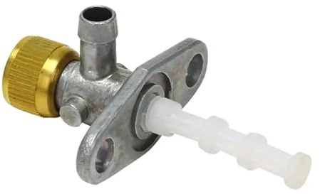 Interrupteur Carburant Robinet de Carburant Robinet d'essence Convient pour KT&M 50, 65, 400, 620, 660, 690, 790, 890, 950, 990, 1090 et 1190(Gold)