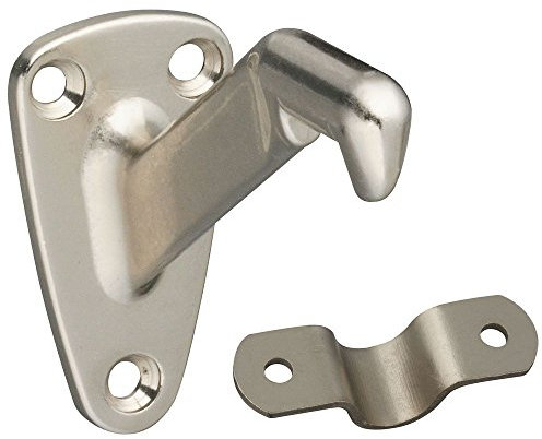 National Hardware N274–258 V112 Handlauf Halterung in Satin Chrom 0 Satin/Nickelfarben