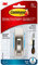 Command Bath Hook, Medium, Satin Nickel Metal - Water Resistant - 1 Medium Hook and 2 Adhesive Strips - Hang Towels, Robes and other Bathroom Accessories - Ideal to avoid Drilling through Tiles