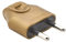 Presa elettrica maschio - Spina elettrica - Spina maschio - Presa maschio 220 V - Spina maschio - Spina elettrica maschio - Spina maschio - Spina maschio Pin D.4 mm Protegees Uscita destra a copricapo