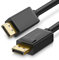 UGREEN 4K Câble DisplayPort 1.2 144Hz Câble DP 4K 60Hz 2K 144Hz 240Hz 3D Mâle vers Mâle Compatible avec PC Écran HDTV Carte Graphique RTX 3080 2060 GTX 1660 Projecteur Moniteur PS4 Xbox One (5M)