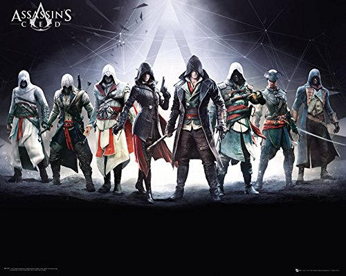 Assassins Creed Syndicate Characters- Games Mini Poster Druck Poster - Größe 40x50 cm