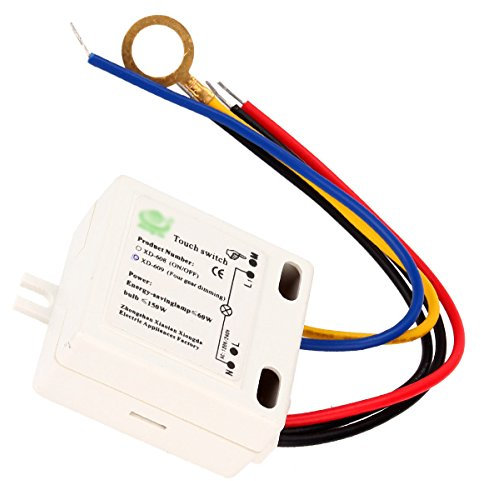 AC 220 V, 4 vie, dimmer da tavolo, sensore di controllo ON/OFF Touch Brightness Adjust