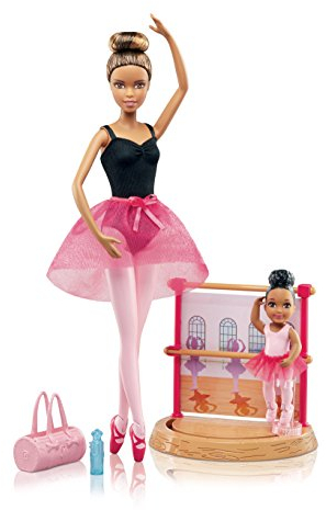 Barbie DVG16 B01IT3V2D8 Careers Ballet Instructor Playset, Brunette, M
