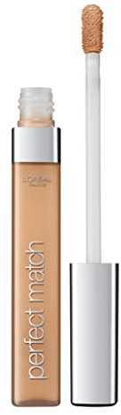 L'Oréal Paris Abdeckstift, Concealer gegen Augenringe und kleine Makel, Perfect Match, 4.N Beige, 6,8 ml
