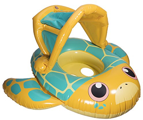 Swimways Sonnendach Babyboot Schildkröte