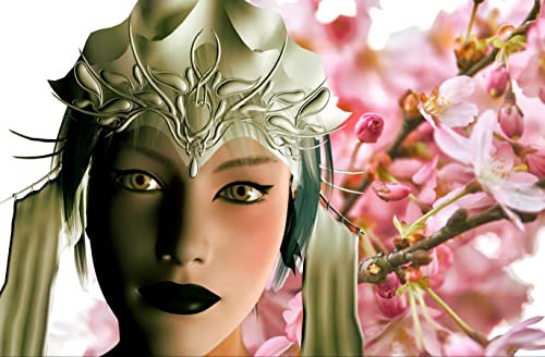 hansepuzzle 30472 - Geisha Puzzle 500 Teile | Mode Puzzle mit hochwertiger Puzzle Aufbewahrung: Kartonbox und wiederverschließbarem Beutel | Puzzle-Maße: 46 x 30 cm