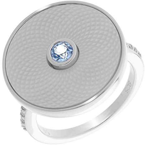 Orphelia Damen-Ringe Silber 925 Perlmutt zirkonia ZR-7291