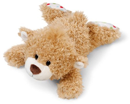 Nici 41508 Classic Bear Kuscheltier Hellbraun liegend, 30 cm