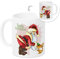 GRAZDesign Tasse Weihnachtsmann, Weihnachtsbecher Weihnachtstasse, Kakaobecher Keramik 330ml