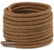TIESTRA Schnürsenkel Reißfest Rund für Arbeitsschuhe Sportschuhe und Trekkingschuhe, aus Polyester, ø 4,5mm,Ersatz Schuhbänder Premium Senkel Braun 90 cm-35 Zoll (1 Paar)
