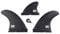 Eisbach Riders Sustainable Surfboard Future Rapid River Surfing Set (Schwarz, Medium - 2.6) - Made in Germany aus recycelten Kunststoff