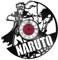 Orologio da Parete in Vinile Anime – Design Inciso a tema Naruto Sasuke - Decorazione Camera Otaku - Idea Regalo Originale per Fan e Amanti degli anime – Catoju