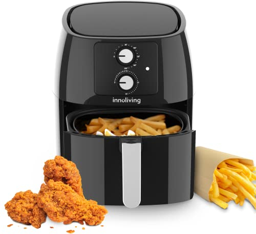 Friggitrice ad Aria 4,5 Litri 200° con sistema di Cottura Uniforme Innoliving INN-799