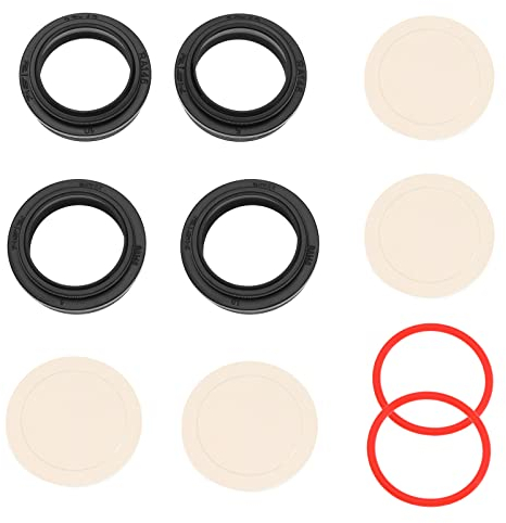 Create idea Mountainbike Vorderradgabel-Staubdichtungs-Set, 32 mm, langlebig, saugfähig, Ölschaum-Ringteile, reibungsarm, Staubwischer-Set für Federgabel