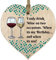 Stuff4 Plaque, Light Wood, 11CM x 11CM