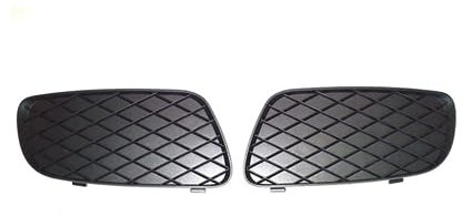 GRONGU Auto-Nebelscheinwerfer-Dekorationsgitter, Für Smart 451 Fortwo 2008-2012, Nebelscheinwerfer-Schutzabdeckung, Auto-Außenzubehör