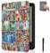 Sakenitly Étui pour Kindle Paperwhite 5ème/6ème/7ème Génération (Modèle : EY21&DP75SDI, Version 2012/2013/2015) Mise en Veille/Réveil Automatique Intelligent avec Dragonne Housse Légère