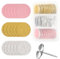 TIESOME 60 discos de papel de lija de 20 mm con broca de metal para uñas, lima de pie, grano 80#120#180# para taladro de uñas, limas de pie, removedor eléctrico de callos de piel muerta