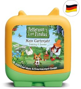 tonies Clever Toniebox, Pettersson und Findus – Findus erklärt die Welt – Mein Gartenjahr – Frühling & Sommer, Wissens-Hörspiel für Kinder ab 5 Jahren, Spielzeit ca. 90 Minuten