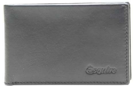 Esquire Geldbörse New Silk Mini Wallet Black schwarz