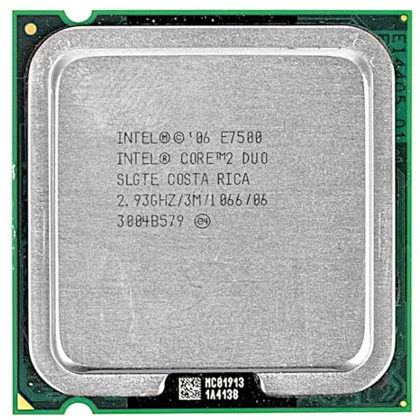 BQTEC Intel Core 2 Duo E7500 2.93 GHz Dual-Core Dual-Thread 3 MB Cache 65 W CPU Processore Socket LGA 775