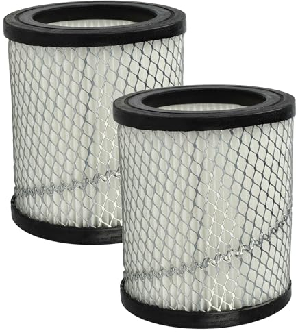 vhbw 2x filtro compatibile con Grafner 20 L - A 17307/17534, GK10542 aspiracenere - Filtro HEPA