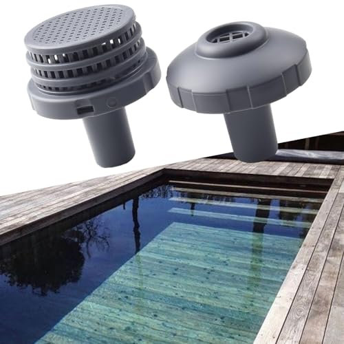 Zoegneer El kit de conector de pulverización de piscina incluye pantalla de salida y boquilla de entrada, conectores de filtro de boquilla de entrada para INTEX