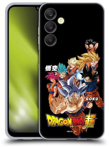 Head Case Designs Offizielle Dragon Ball Super Goku Universe Survival Characters Gel Handyhülle Hülle [Militärischer Schutzgrad] Kompatibel mit Samsung Galaxy A25 5G