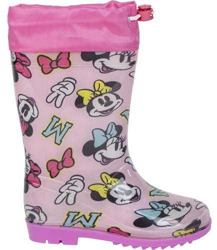 CERDÁ LIFE'S LITTLE MOMENTS Botas Lluvia PVC Minnie, Stivali in Gomma Unisex-Bambini e Ragazzi