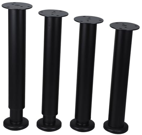 HOMOCONO 4pièces Lit Réglables Hauteur Supports Robustes pour Cadre De Lit Accessoires