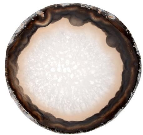 OKUMEYR Untersetzer Aus Natürlichem Achat Wärmeisoliert Achat-tassenunterlage Verbrühschutz Für Tisch