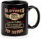 Geschenke Tasse zum 70. Geburtstag, 1955 Jahrgang Kaffeetasse als Geburtstagsgeschenk, 70 Geburtstag Tasse Geschenkideen für Mann Papa Opa zum Geburtstag, Vatertag, Schwarz, Keramik 350 ml