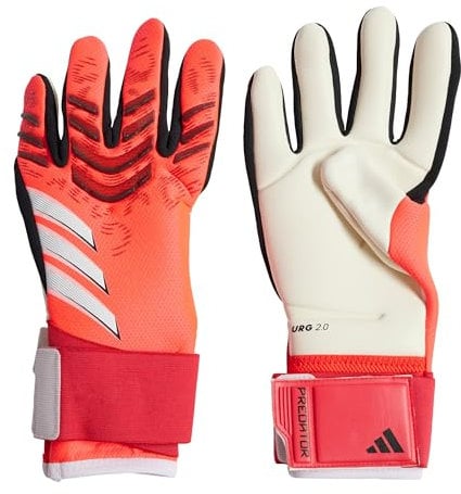 adidas Unisex Predator Competition Torwarthandschuhe Lucid Red/Black/White 7