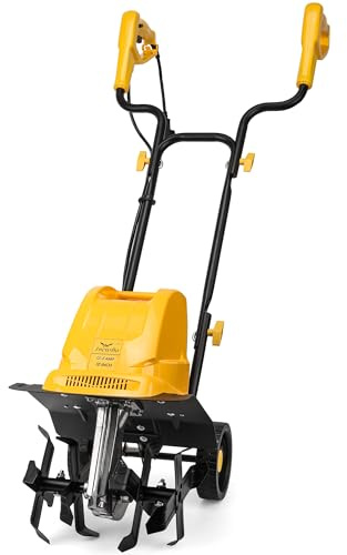 IncwBo 12'' 13.5-AMP Electric Roto Tiller Cultivator for Gardening Cored
