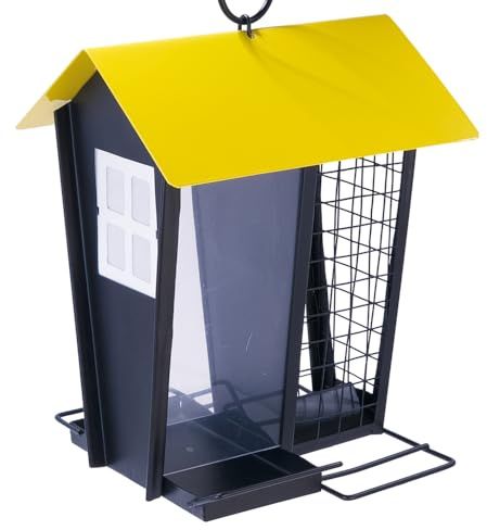 Nobby Futterhaus LAJA schwarz 17 x 16 x 21 cm