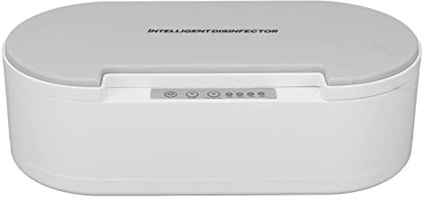 Caja de Esterilizador UV para Herramientas de Uñas con Aromaterapia, 5 Min 99.9% de Desinfección, Alerta de Voz, 260-280 Nm Desinfectante de Luz UV C para Salón Hogar, Caja