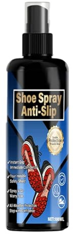 Opilroyn Rutschfestes Spray für Schuhe,100ml Grip Spray für Schuhe Verbesserer,Schuh-Kontrollverstärker | geeignete Stiefel, Turnschuhe, Basketball, Golf, Fußball, Tennis, Volleyball, Baseball