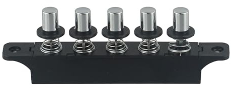 WIIYENA Pour hottes de cuisine - Bouton poussoir - Dimensions : 11 x 4 cm - 5 touches - Design interrupteur